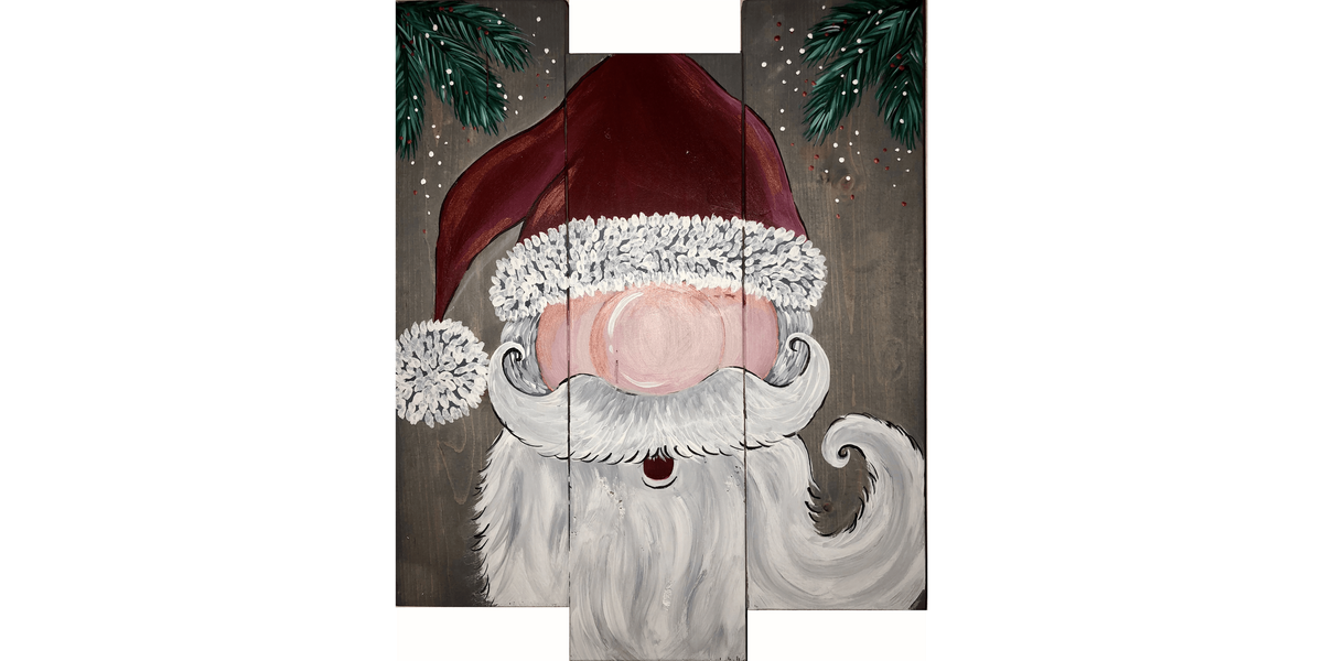 Kris Kringle Pallet Wood - Paint and Sip in Tyler | Classpop!\u2122
