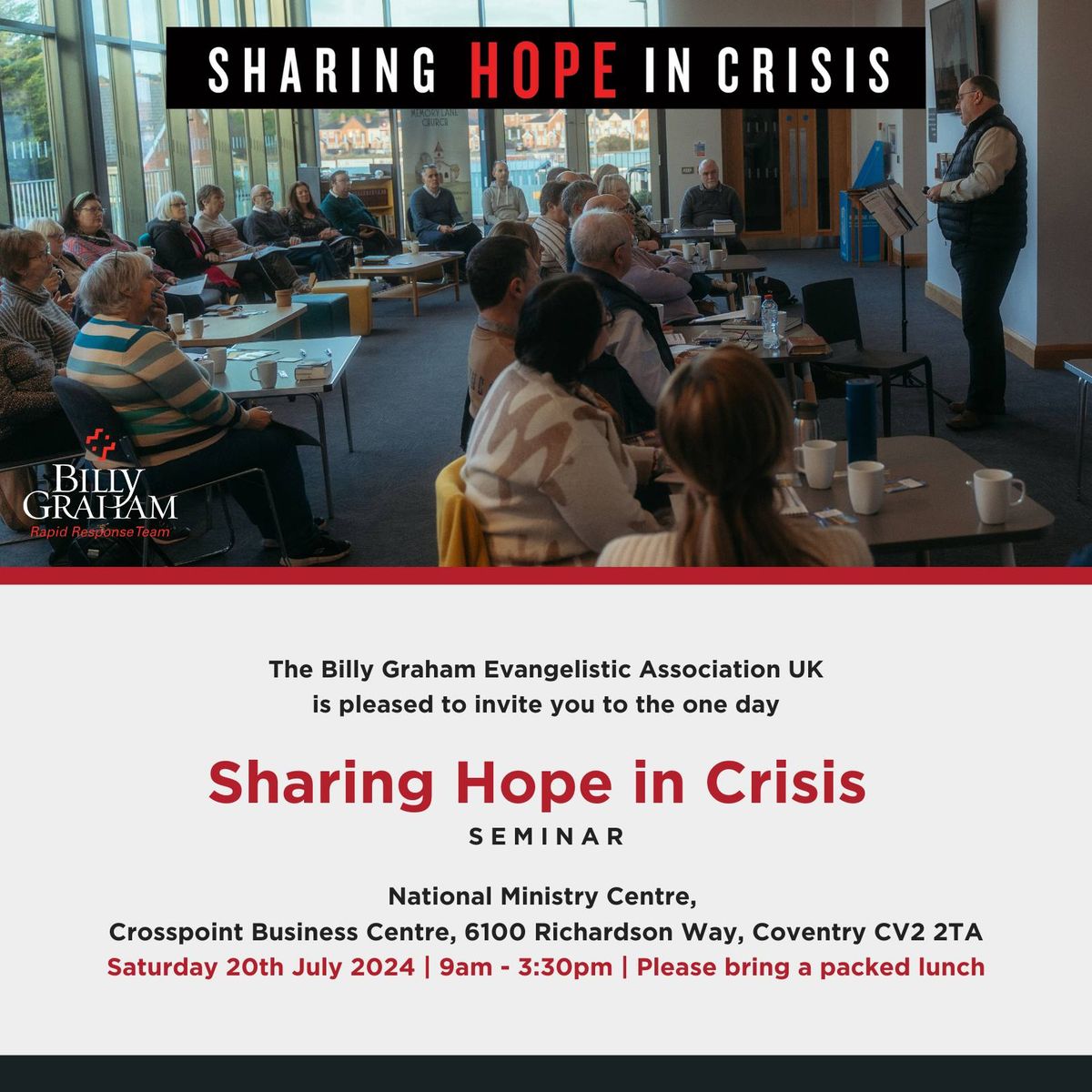 Sharing Hope in Crisis Seminar | Billy Graham Rapid Response Team