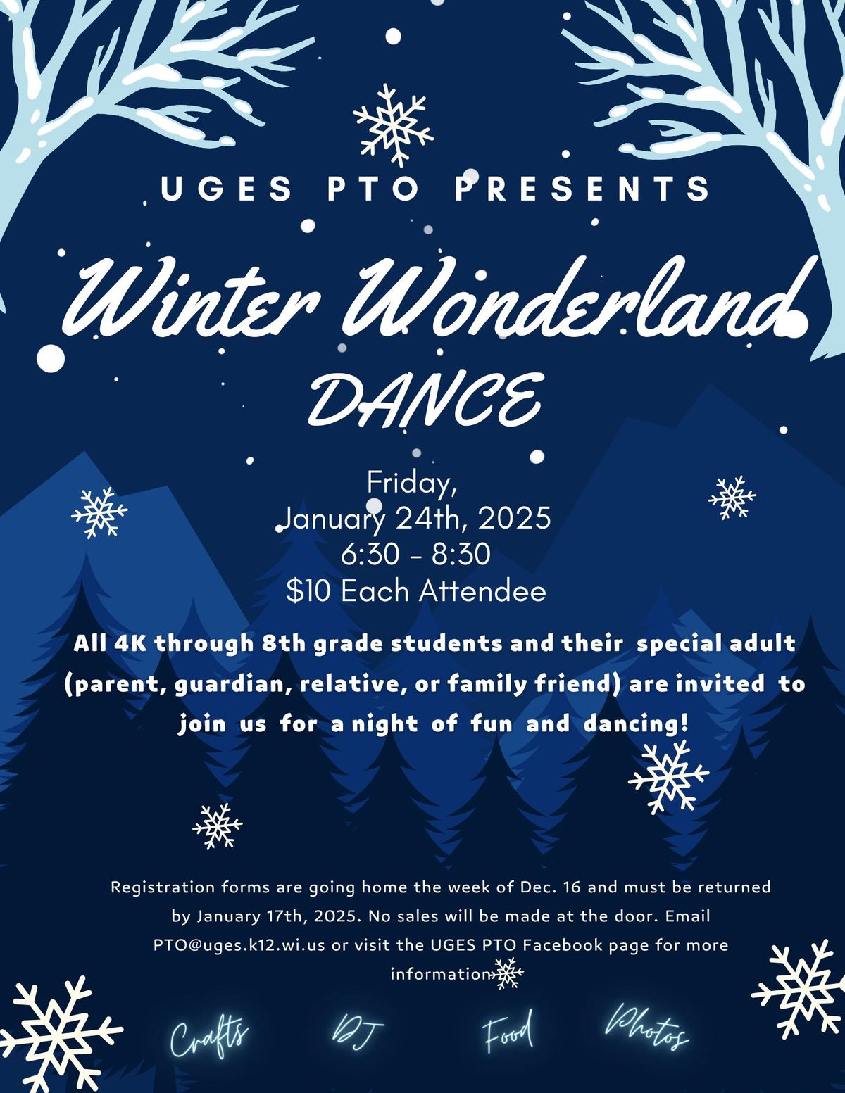 UGES PTO Winter Wonderland Dance