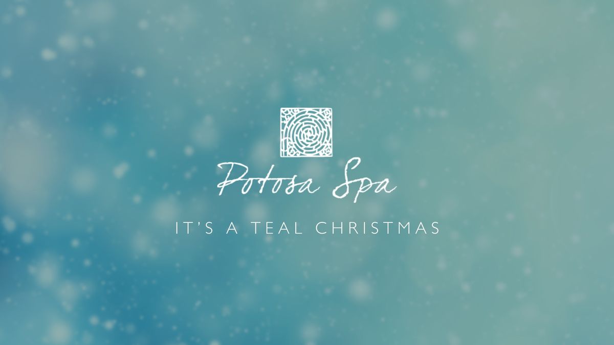 It's A Teal Christmas at Potosa Spa