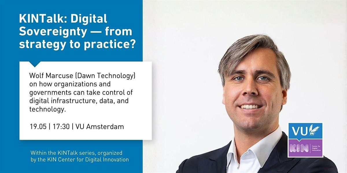 KINTalk: Digital Sovereignty \u2014 from strategy to practice?