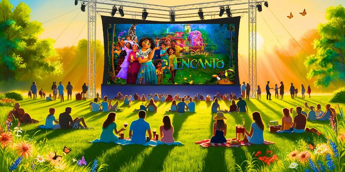 Encanto! Outdoor Cinema at Orton Hall Hotel in Peterborough