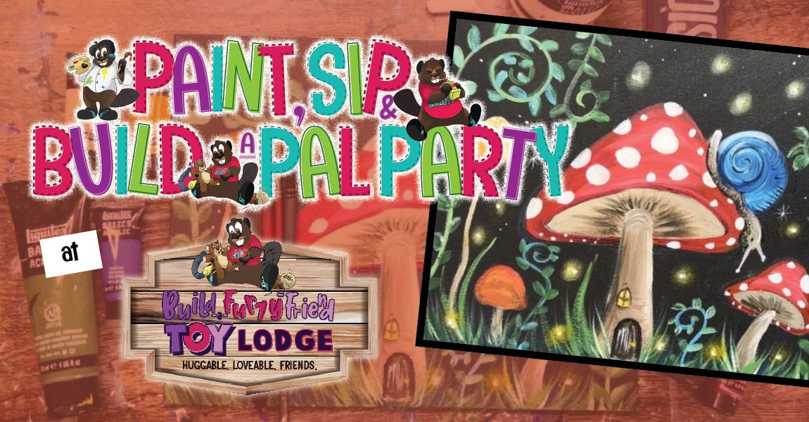 Paint Sip & Build a Pal Party - National Owl Day