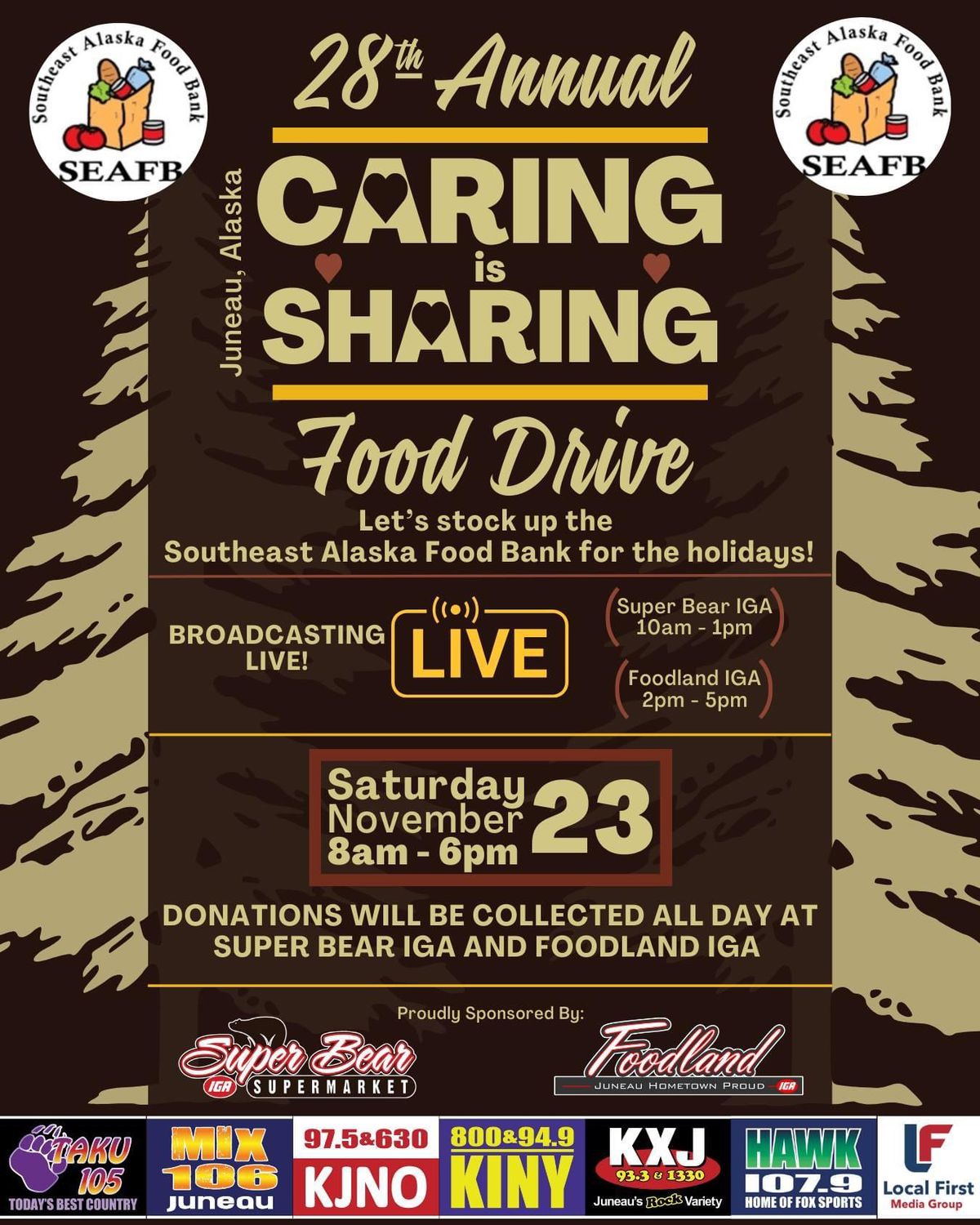 Caring is Sharing Food Drive