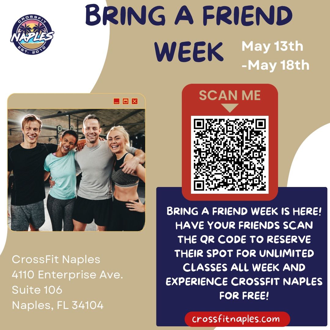 Bring-A-Friend Week at CrossFit Naples