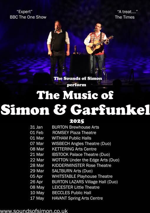 "Sounds of Simon"- a tribute to Simon and Garfunkel