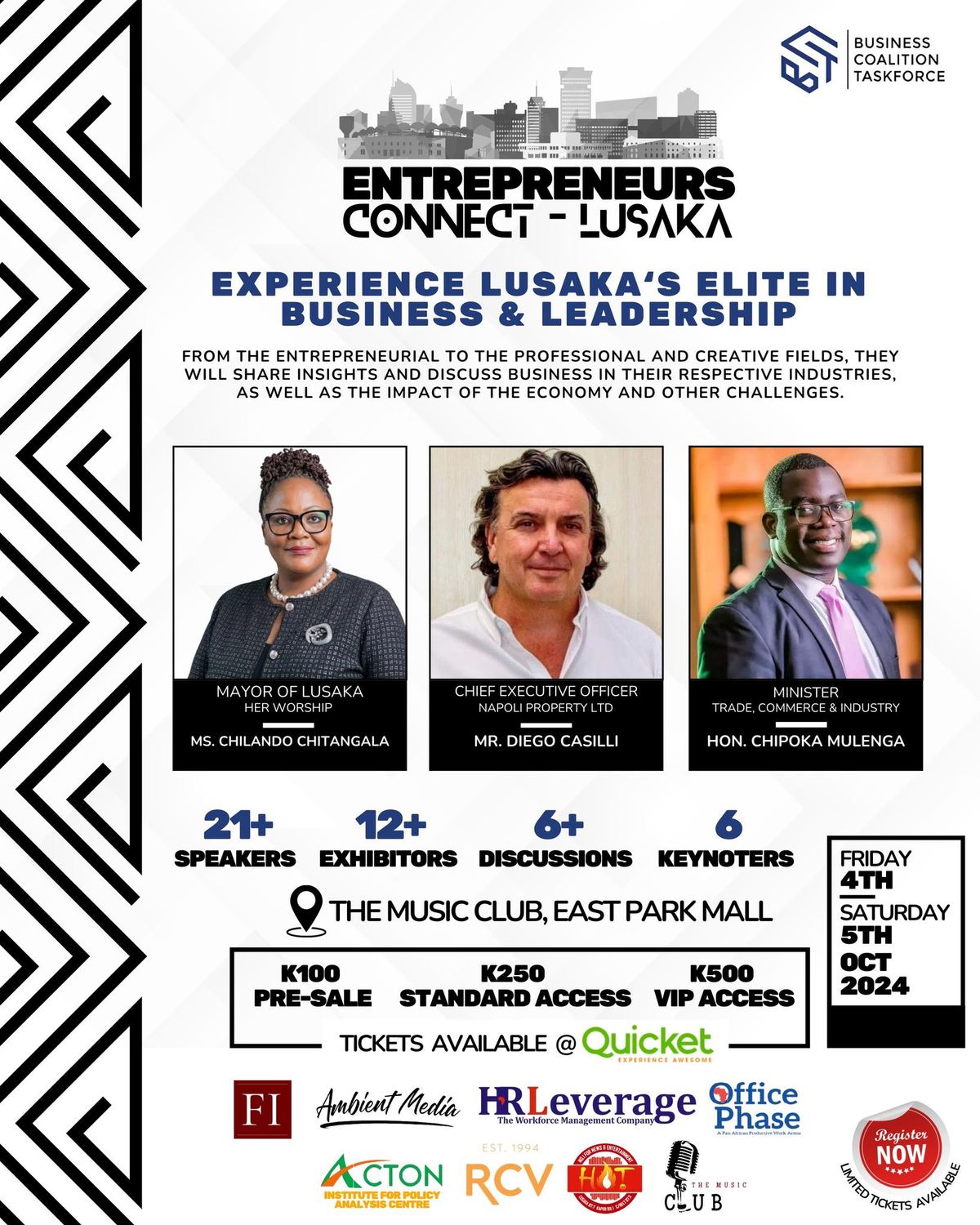 Entrepreneurs Connect Lusaka - Business Forum