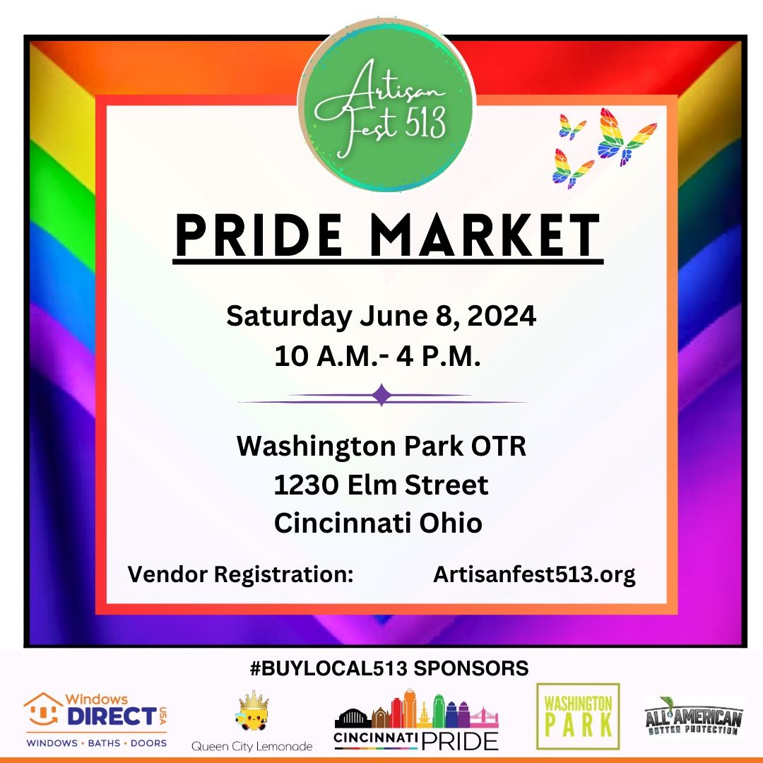 ArtisanFest513  Pride Market \ud83c\udff3\ufe0f\u200d\ud83c\udf08