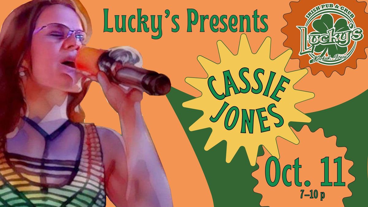 Cassie Jones Encore at Lucky's! 