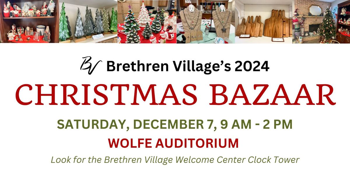 2024 Christmas Bazaar