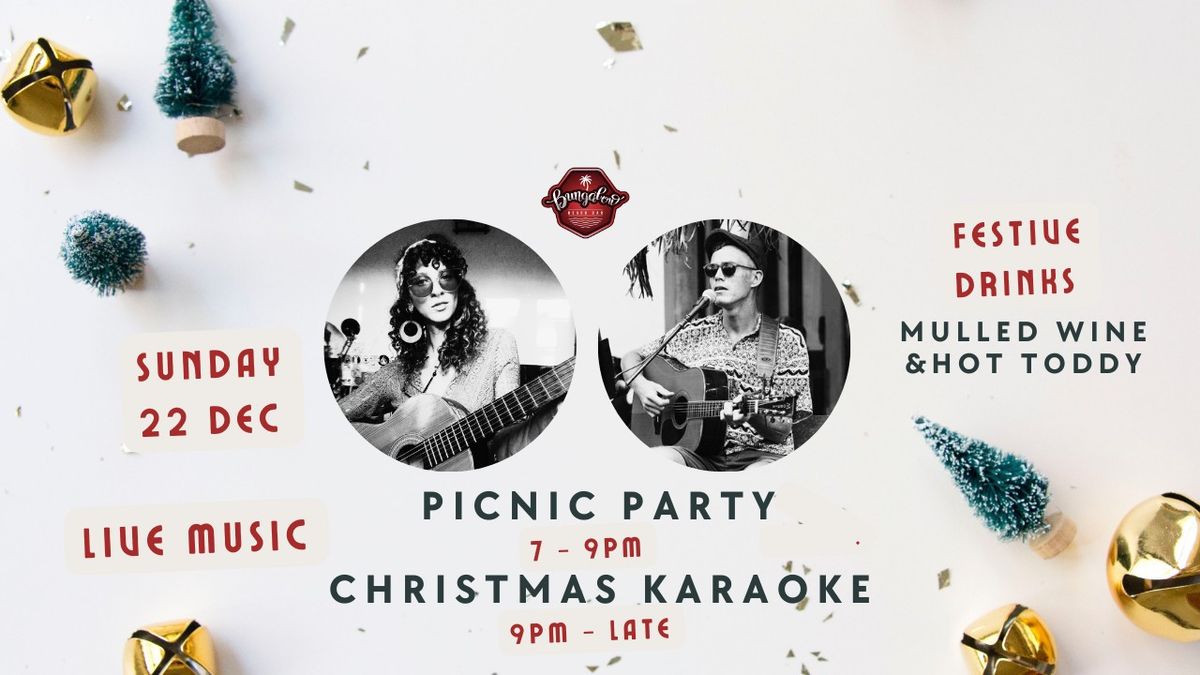 \ud83c\udf84 Live music & Christmas Karaoke : SUNDAY 22\/12