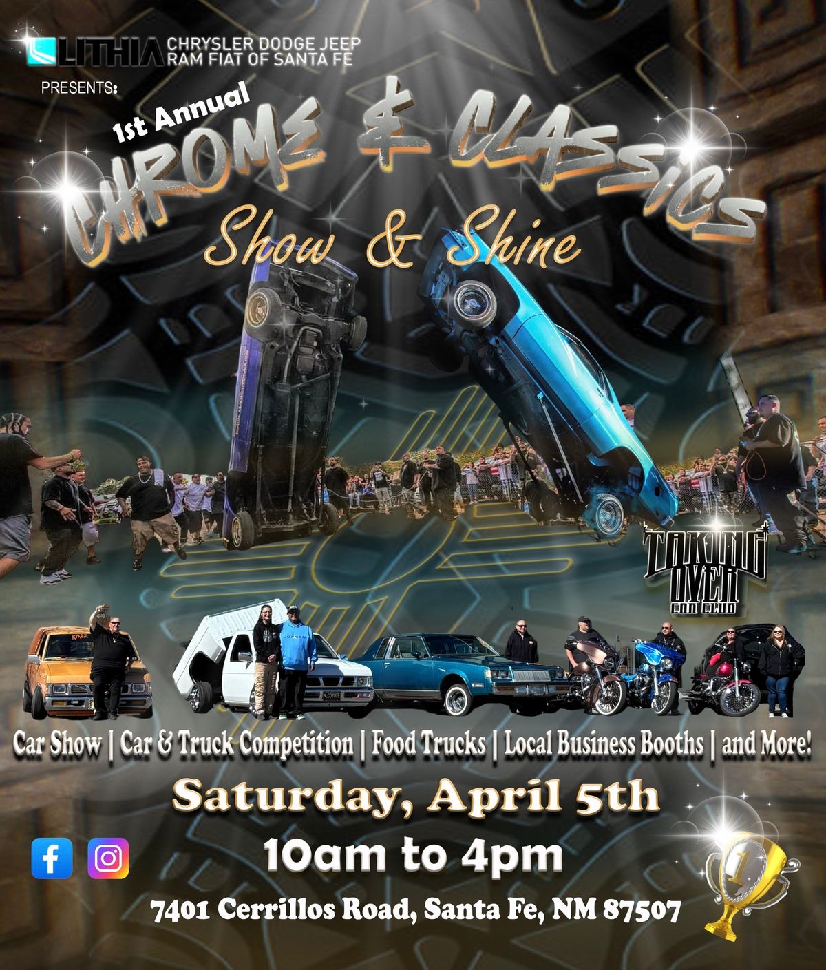 Chrome & Classics \ud83e\udd29 Show and Shine \u2728 1st Annual 