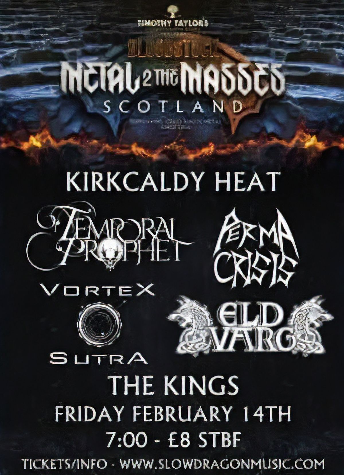 Metal 2 the Masses - Kirkcaldy Heat