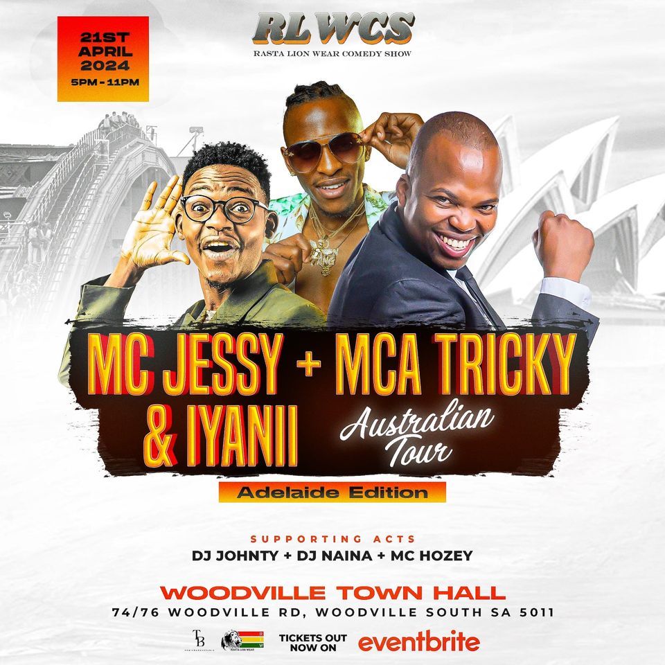 MC JESSY, MCA TRICKY & IYANII AUSTRALIAN TOUR ADELAIDE