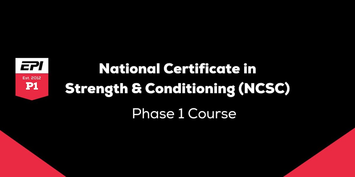 EPI Phase 1 Strength & Conditioning Course | Dublin
