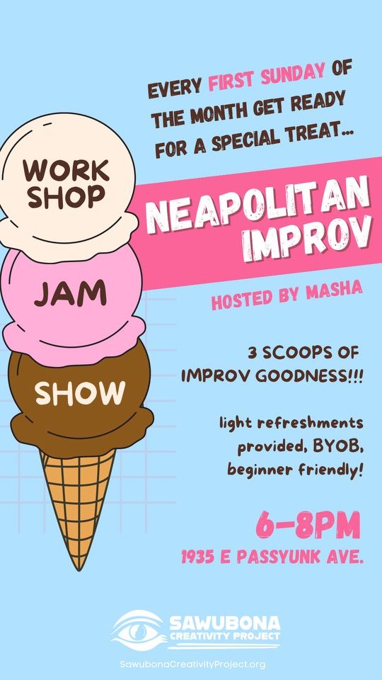 Neapolitan Improv Night! Workshop, Jam, and Show