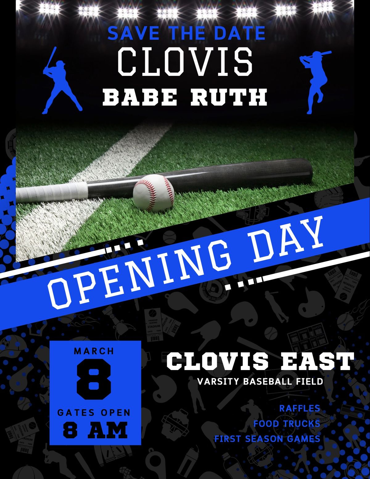 Clovis Babe Ruth Opening Day