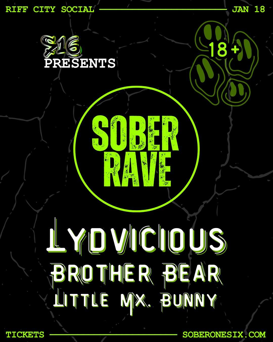 Dry Jan Sober Rave 18+