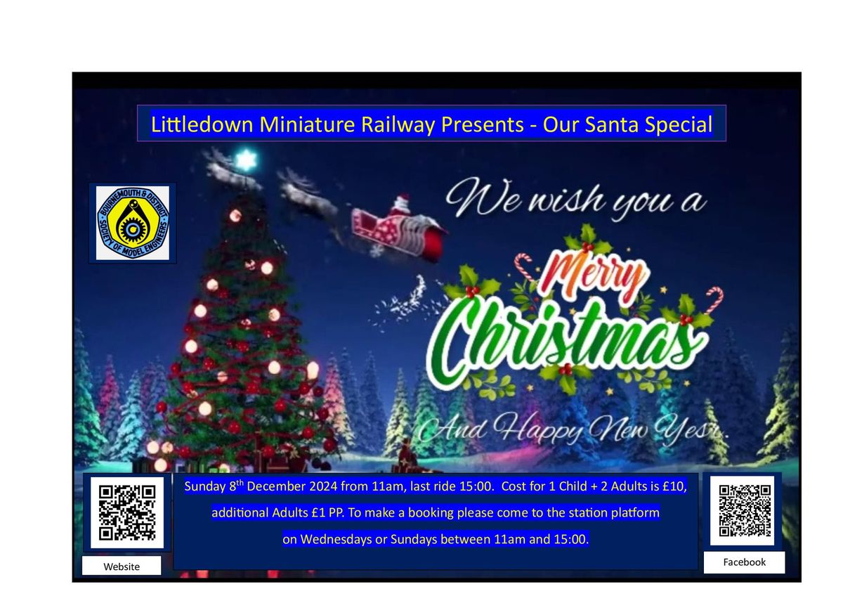 Littledown Miniature Railway - Santa Special