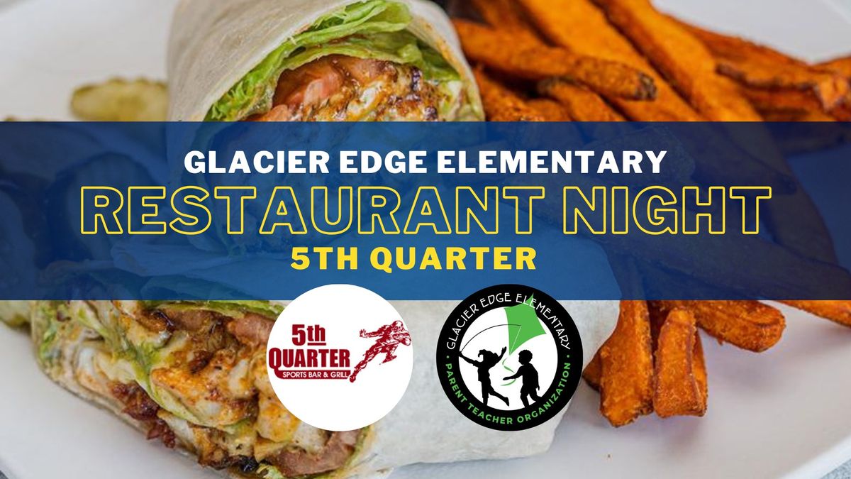 5th Quarter Restaurant Night!