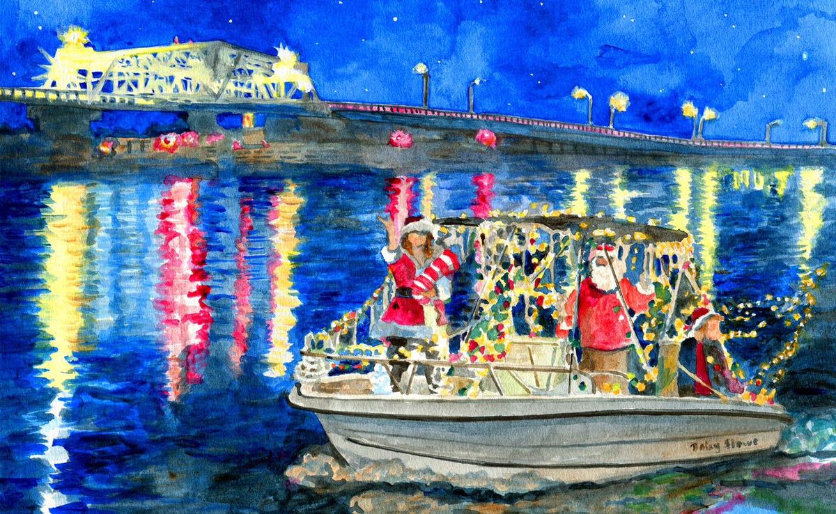 Annual Light Up the Night Christmas Boat Parade