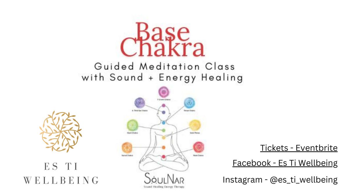  \n\n\ud83d\udd49\ufe0f Base Chakra Guided Meditation with Sound Healing & Hands-On Energy Healing \ud83d\udd49\ufe0f\n\n