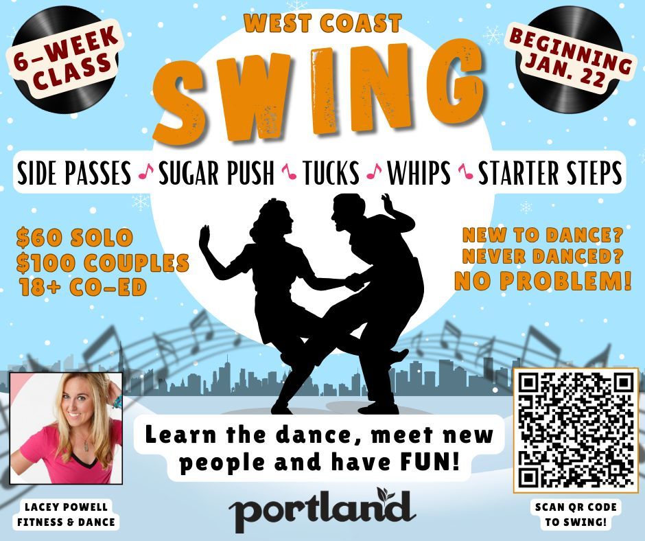 6-Week Beginner West Coast Swing Dance Series