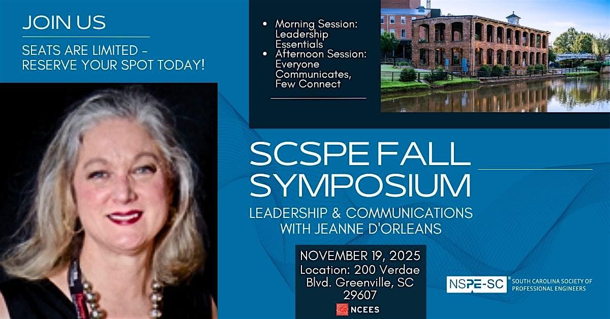 Sponsor the SCSPE Fall Symposium