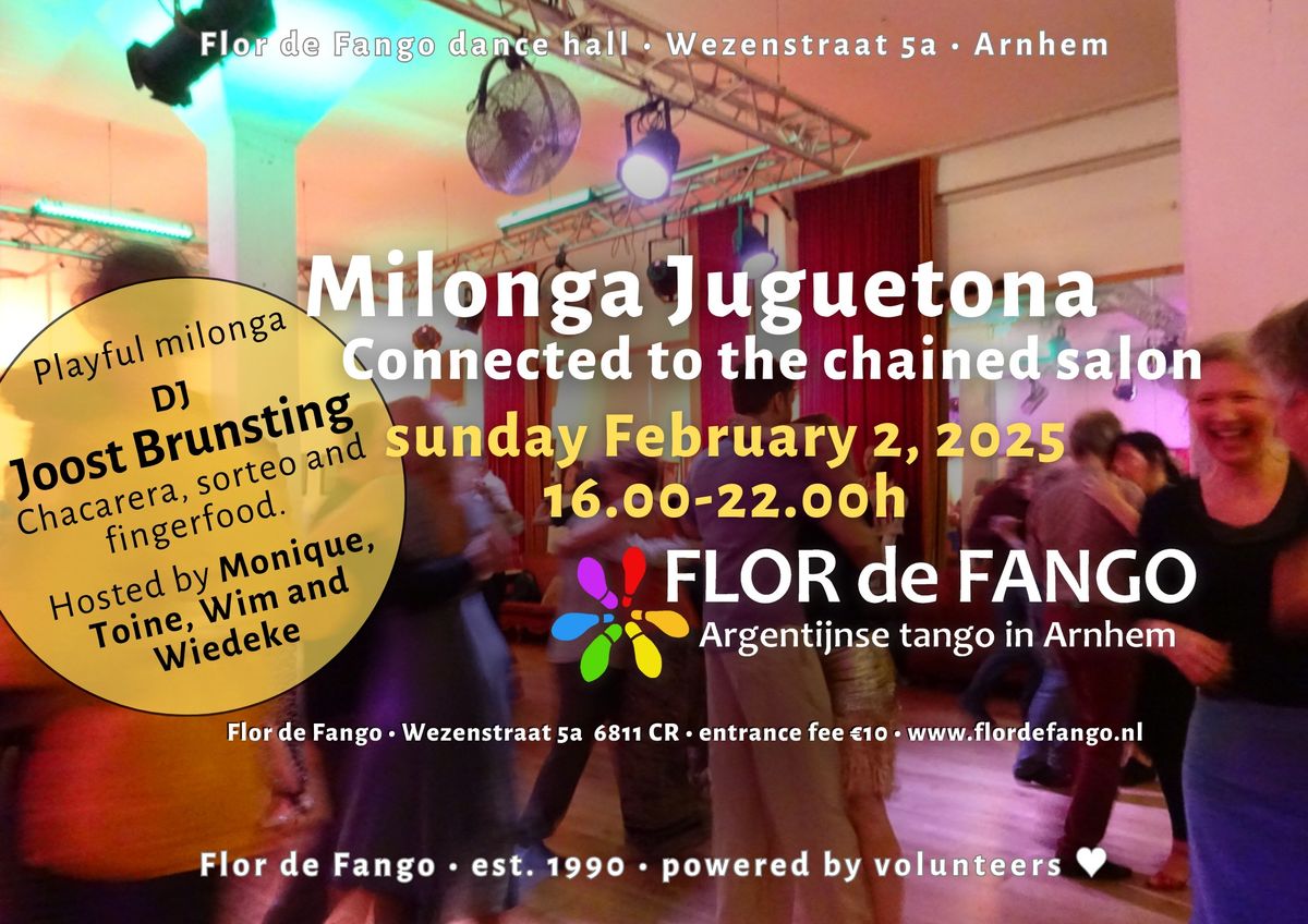 ZO 2 FEB - Salon Juguetona - DJ Joost Brunsting | 100% Traditional | even months | 1st weekend