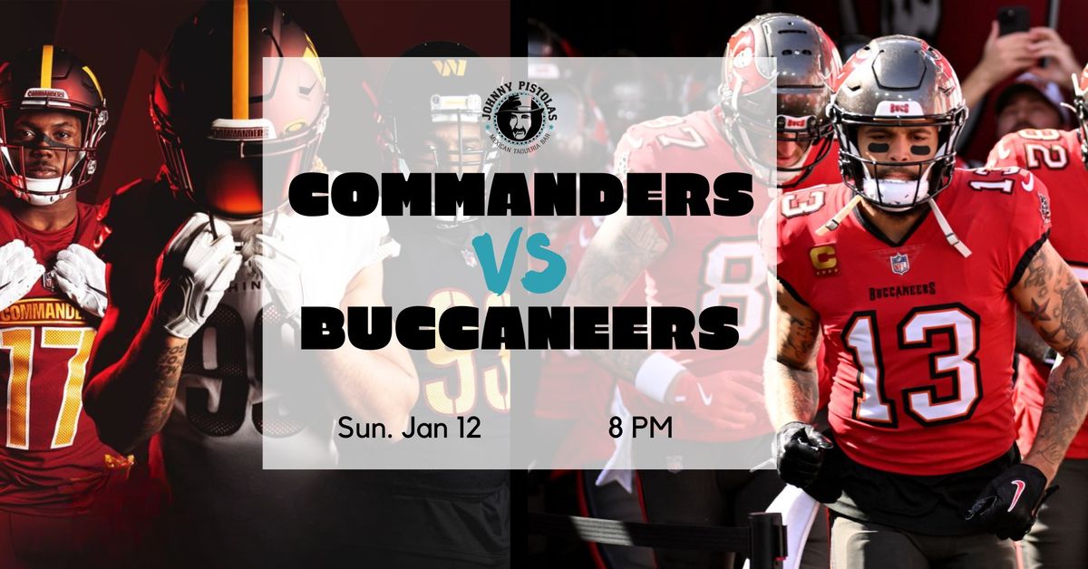 Washington Commanders Vs Buccaneers Watch Party