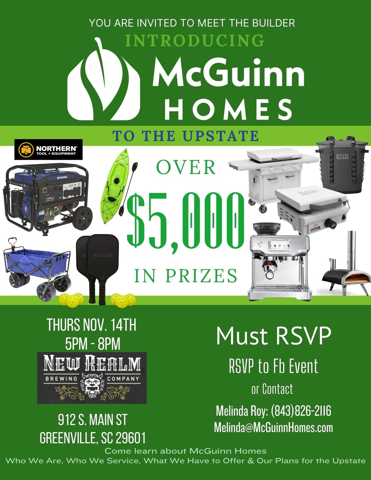 McGuinn Homes Introduction PARTY!!!