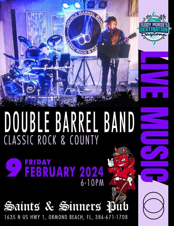 Friday Night with the Double Barrel Band - Classic Rock & Country