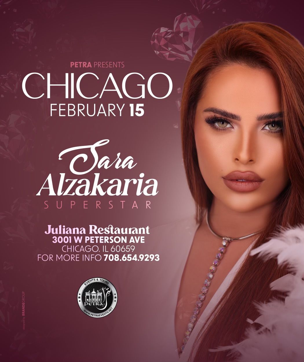 Valentines Day Show featuring Superstar Sara Alzakaria