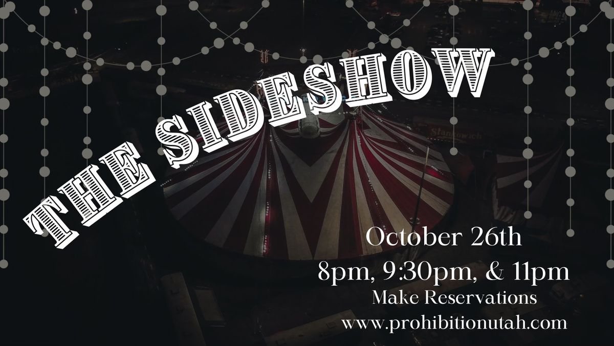 The Sideshow, a variety experience