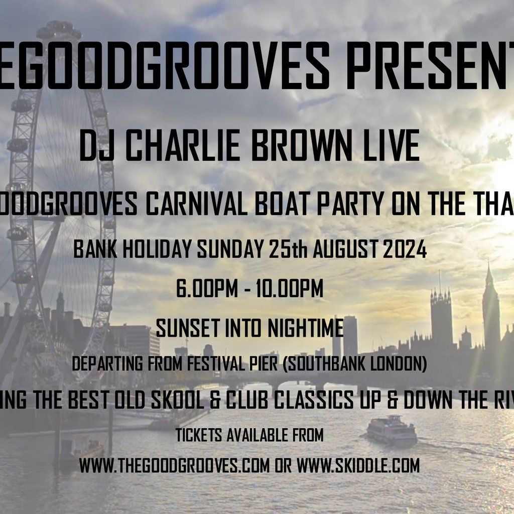 Thegoodgrooves Boat Party