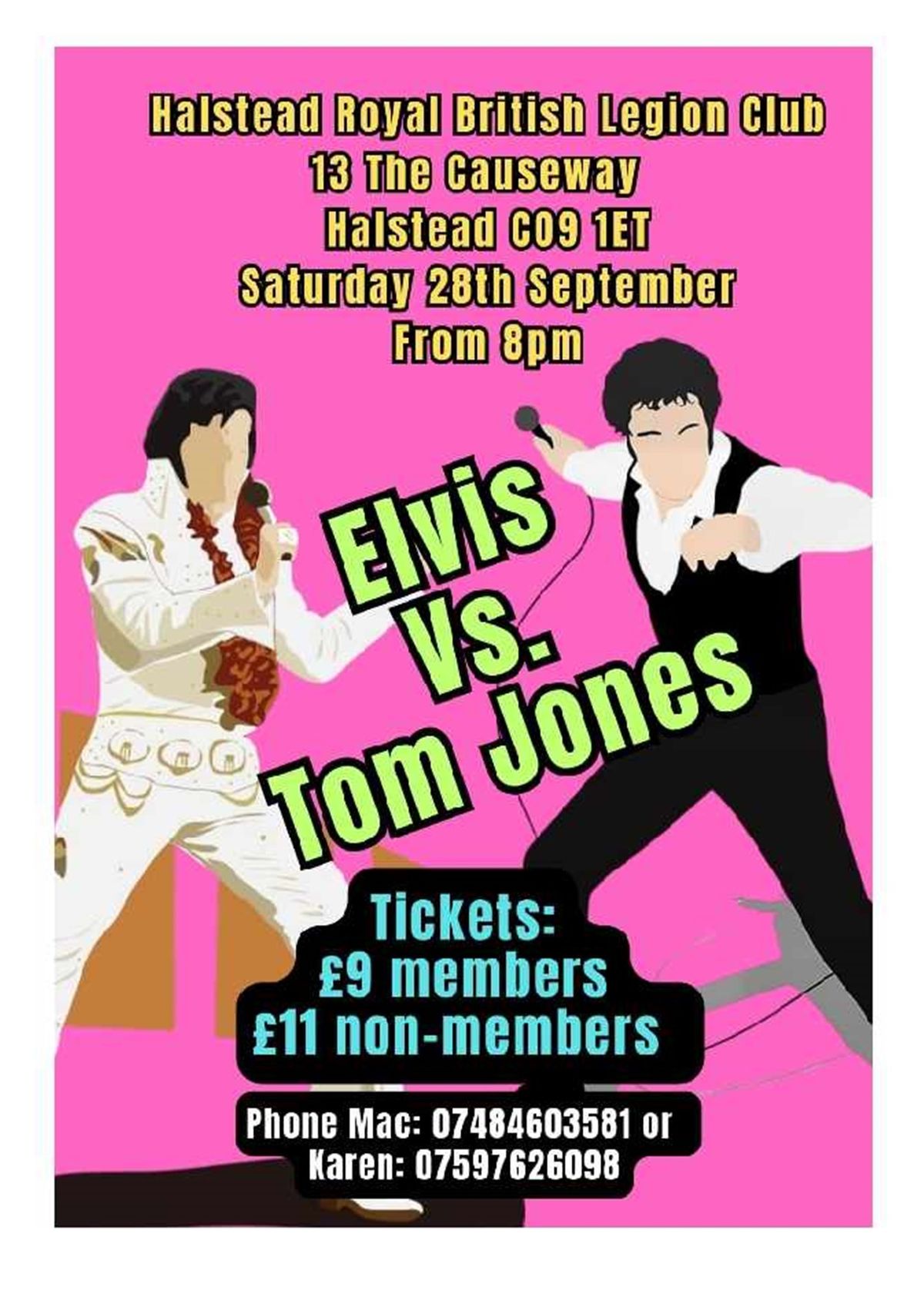 Elvis Vs. Tom Jones