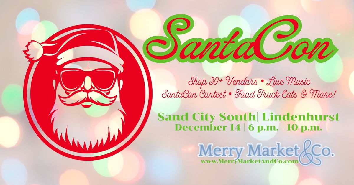 SantaCon by Merry Market & Co