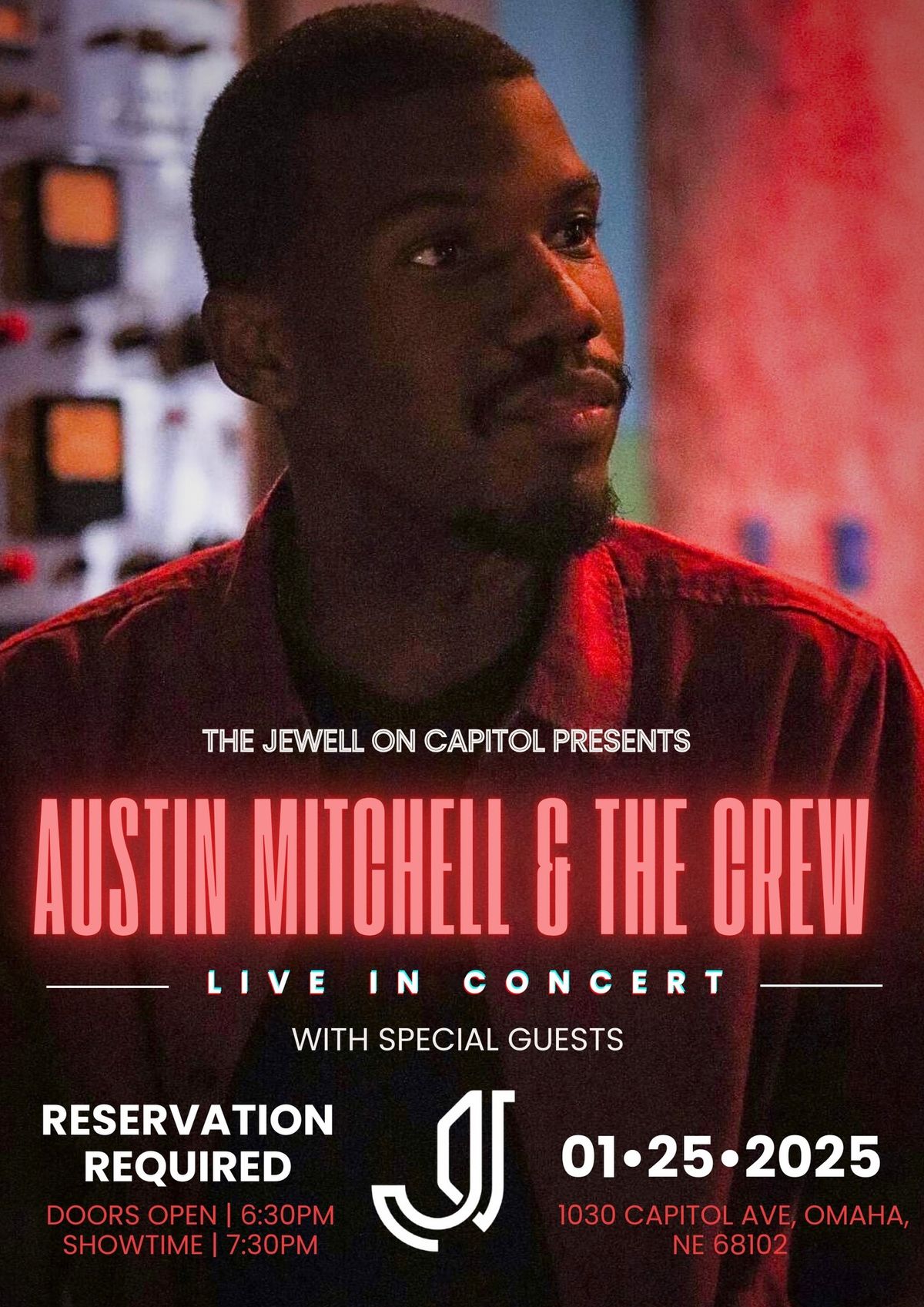 Austin Mitchell & The Crew - Live In Concert @ Jewell On Capitol