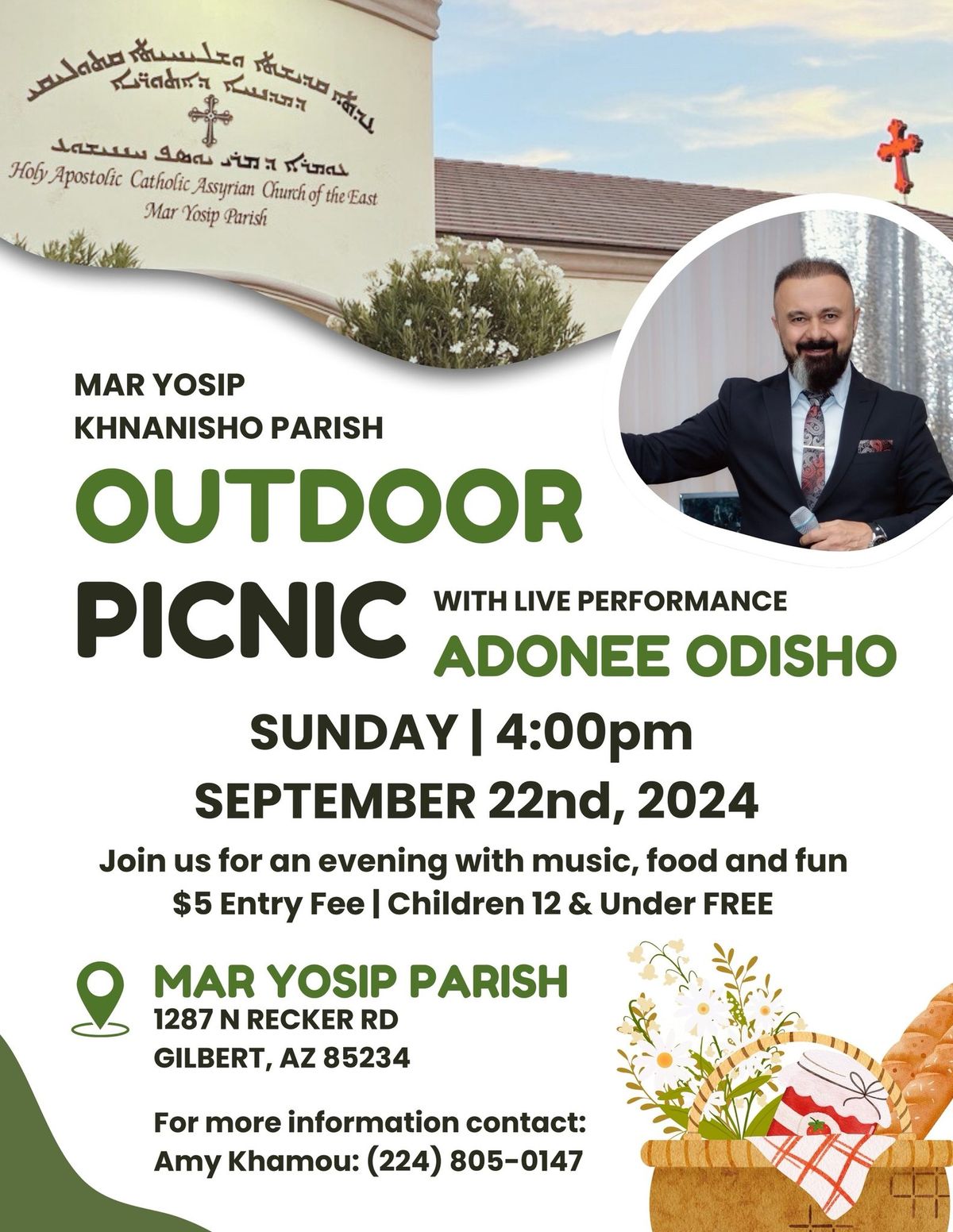 Mar Yosip Khnanisho Parish Outdoor Picnic 