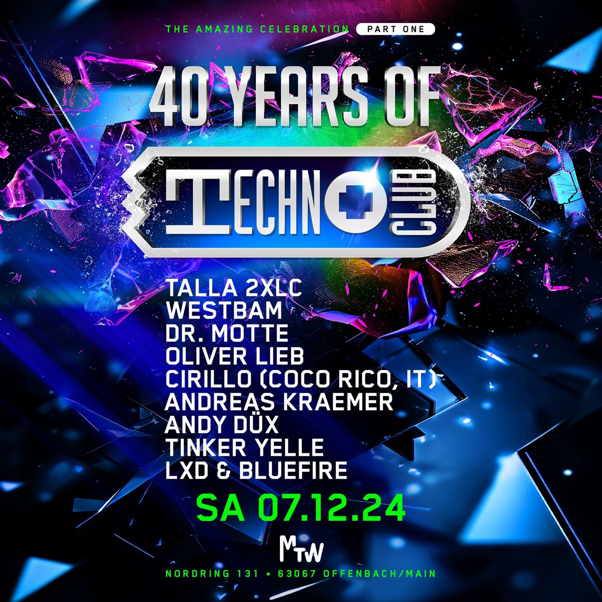 40 YEARS OF TECHNOCLUB part1