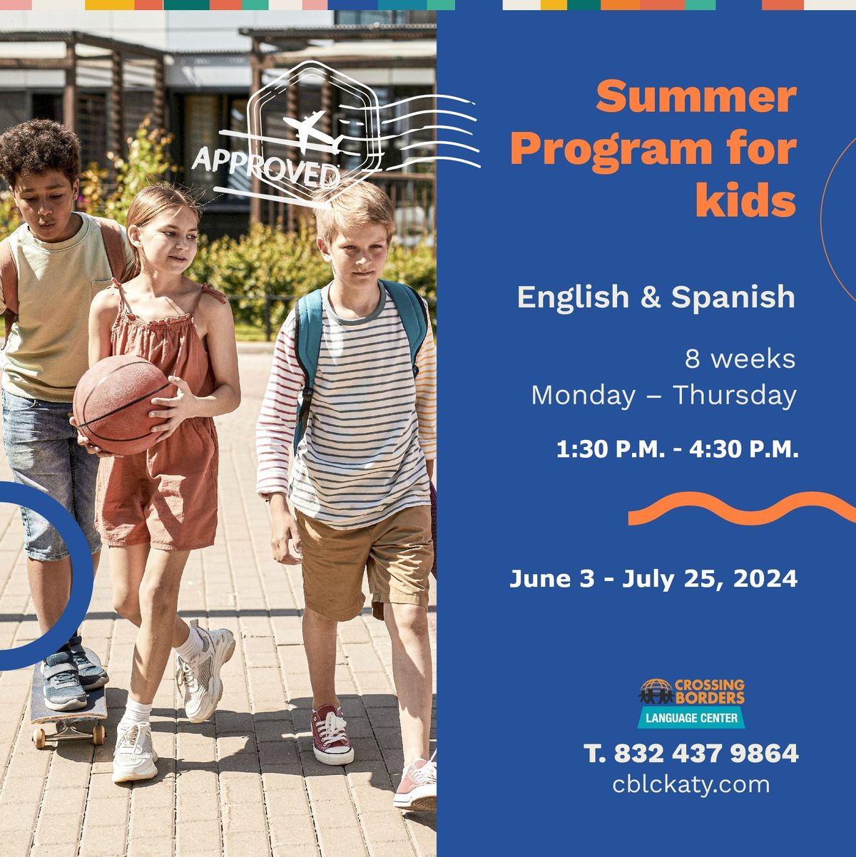  Summer 2024 Language Program for Kids