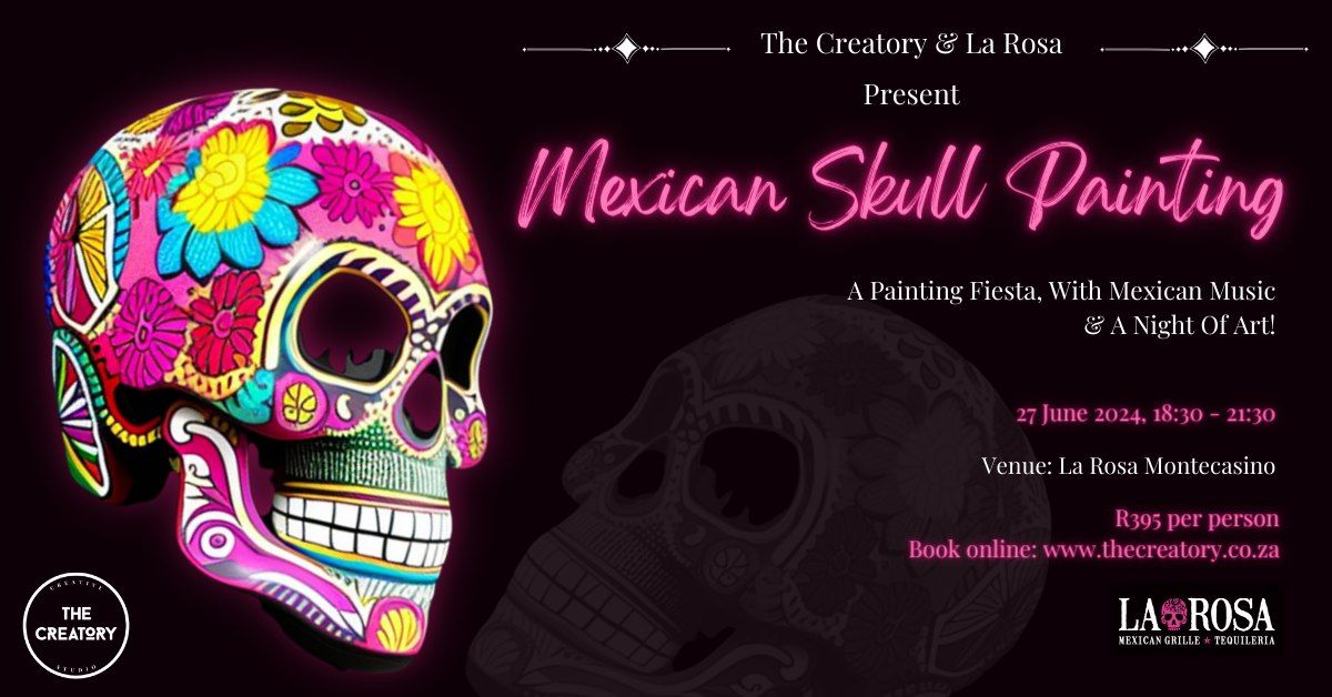 Mexican Skull Painting Night