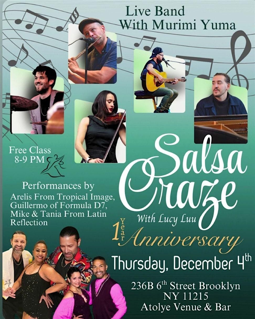 Salsa Craze 1 Year Anniversary