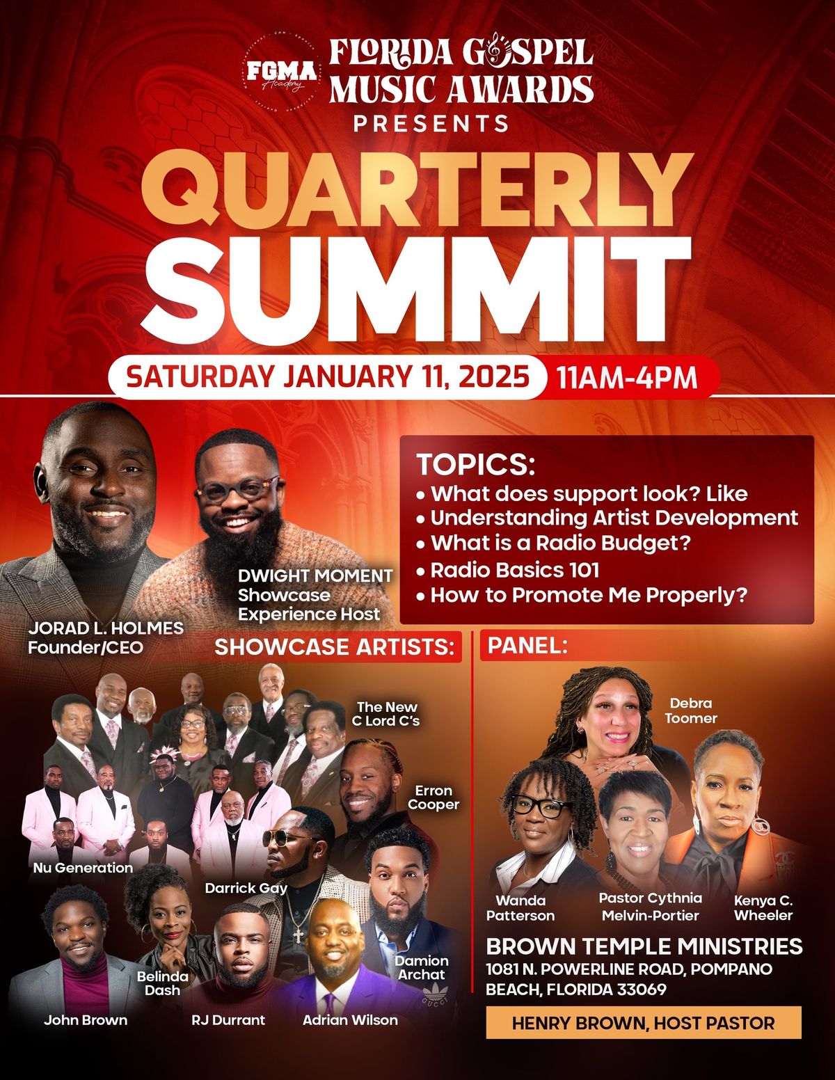 FGMA Quarterly Summit