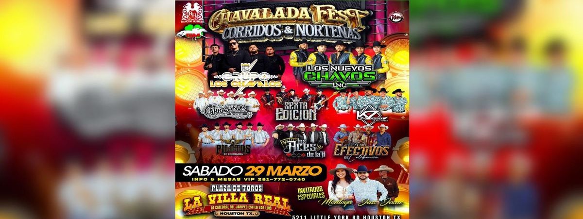 CHAVALADA FEST CORRIDOS Y NORTE\u00d1AS