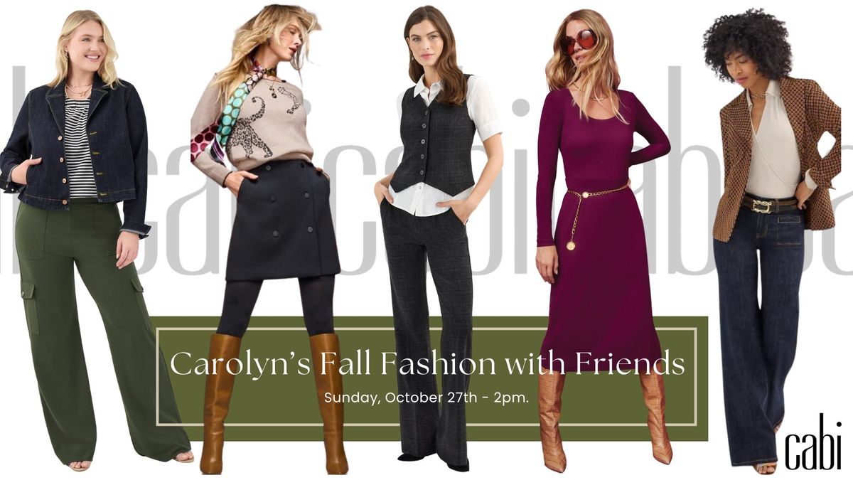 Carolyn's cabi Fall Fashion Brunch