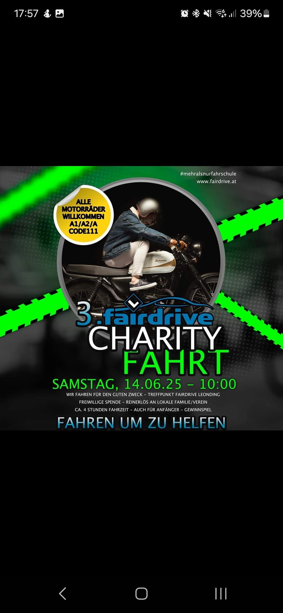 \u2764\ufe0f 3. Charity Fahrt Fahrschule Fairdrive \u2764\ufe0f