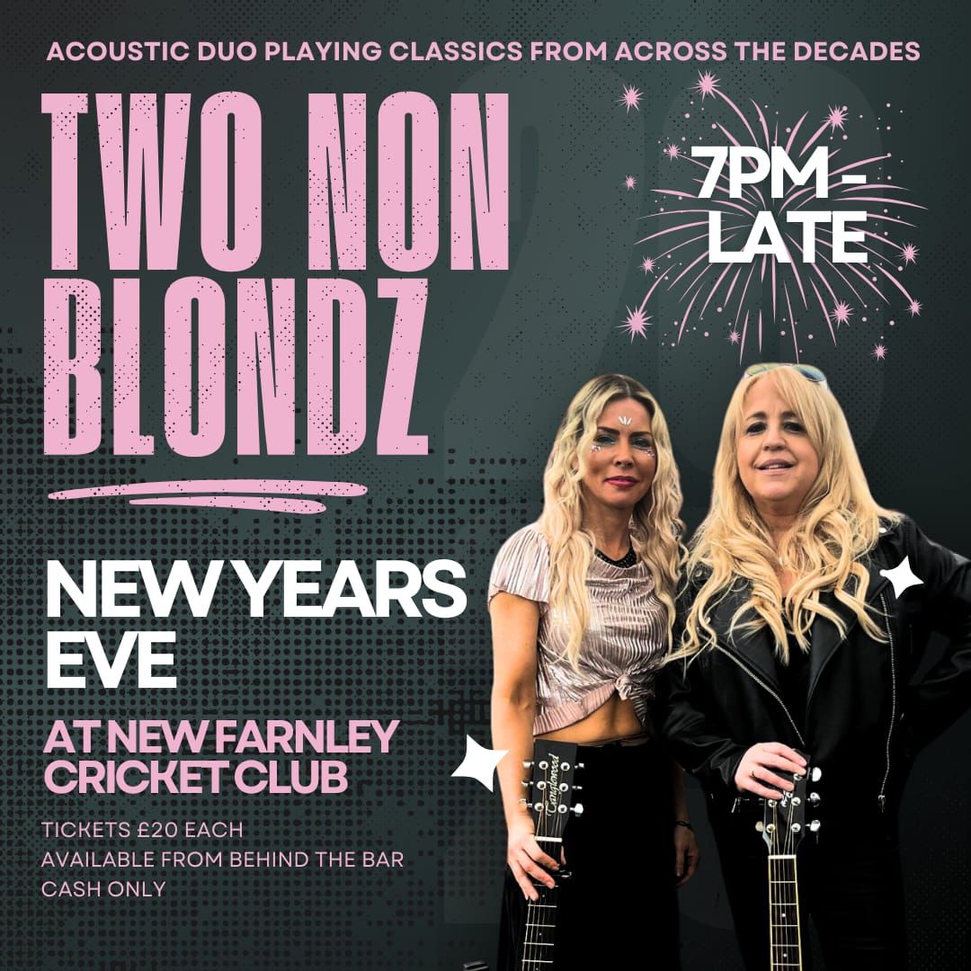 New Year's Eve at New Farnley Cricket Club