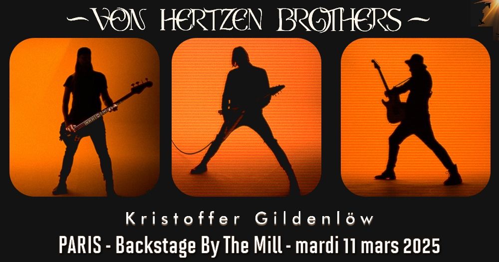 Von Hertzen Brothers, Kristoffer Gildenlow \/\/ Paris