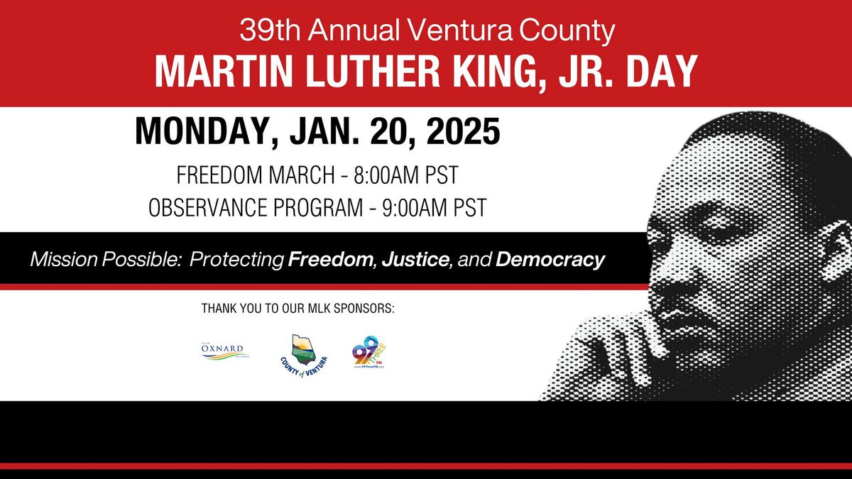 Ventura County's 39th Annual Martin Luther King, Jr. Day Observance